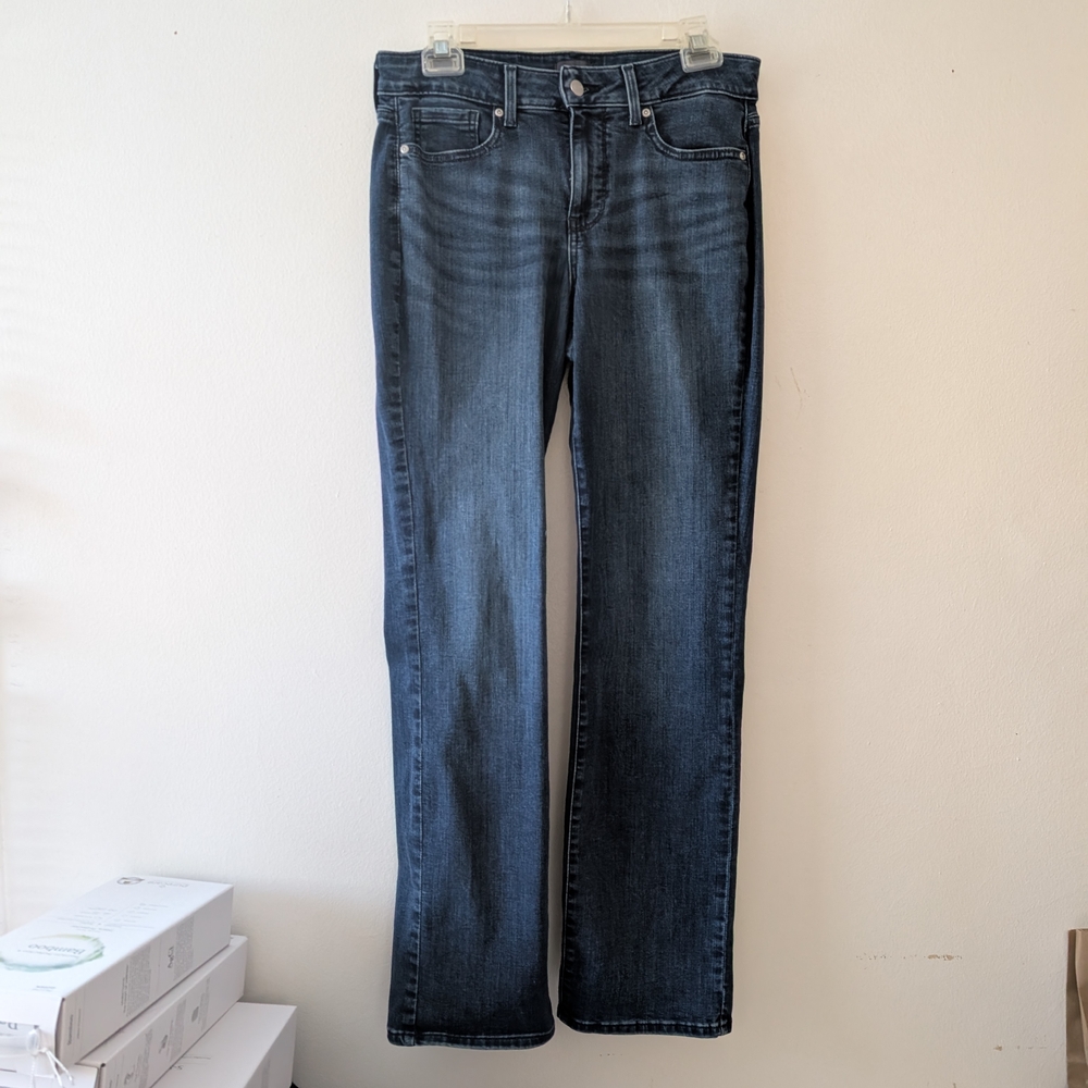 NYDJ Not Your Daughter's Jeans Marilyn Straight Leg Lift Tuck Size 8 - Picture 2 of 5